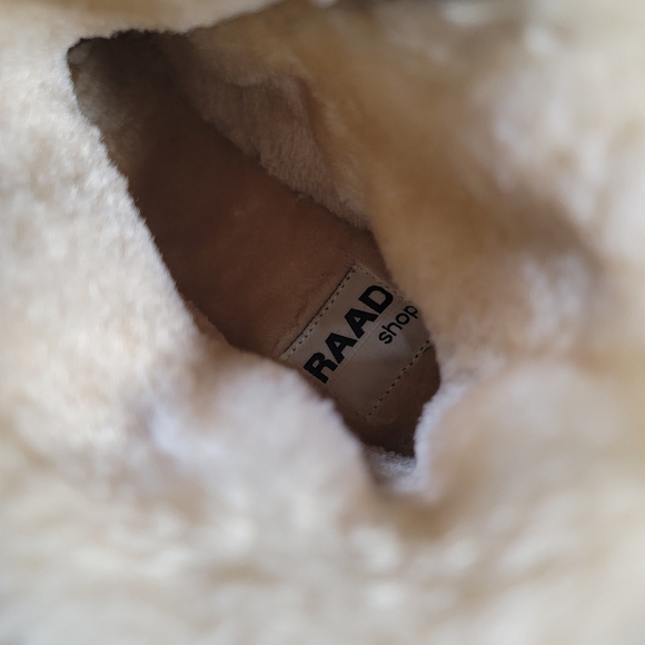 Raad Shop Colorful Japanese Eagle Tattoo Winter Zip Boots Size 7 - Picture 12 of 15